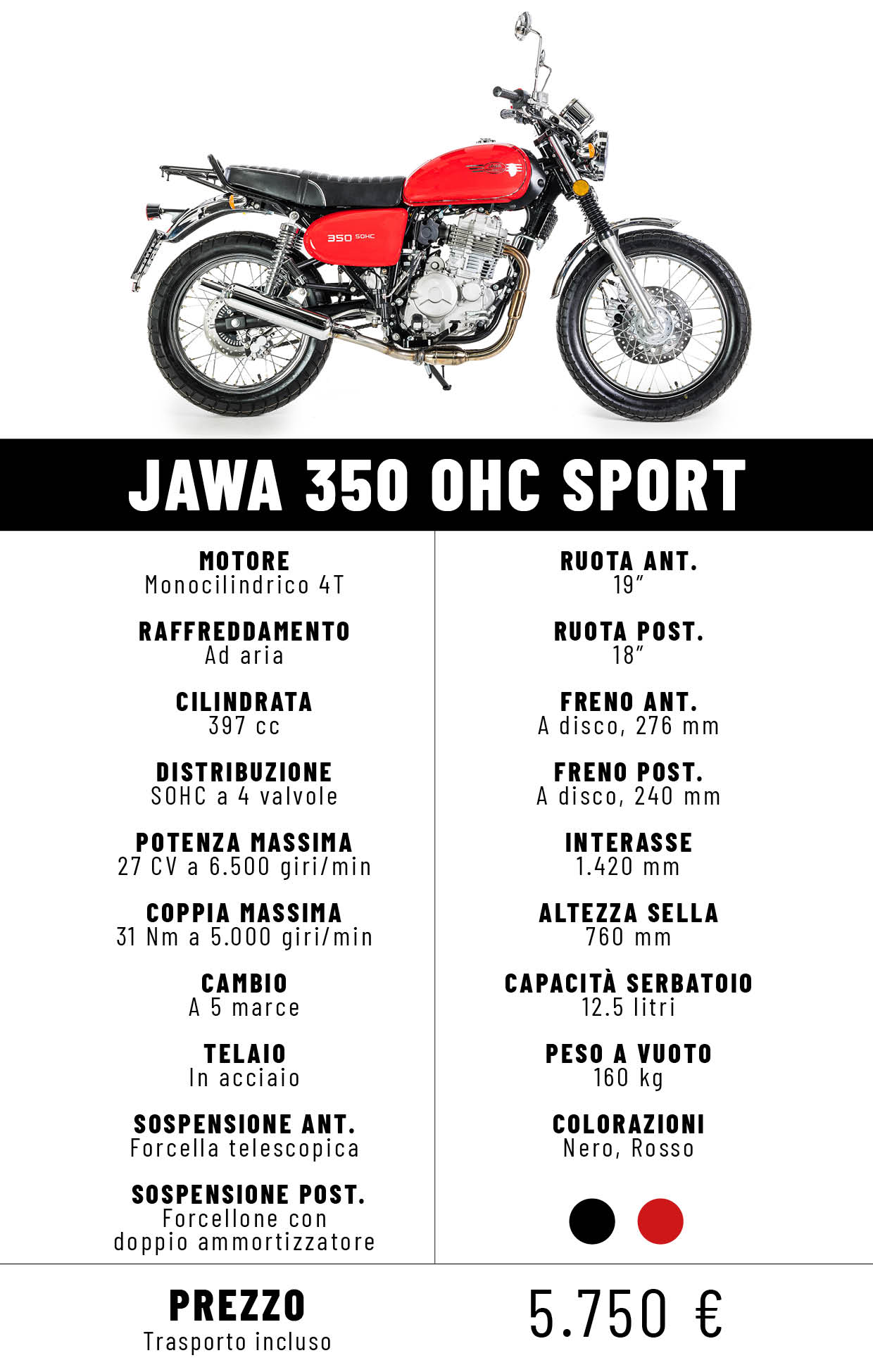 Foto per l articolo JAWA 350 OHC SPORT